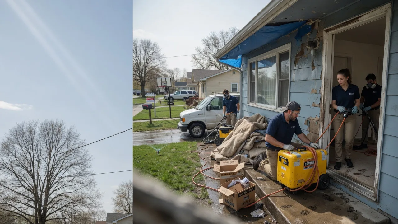 Basement Flood Cleanup in Toxey, AL near me